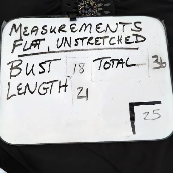 Gathered Beaded Front Top by Ideology NWT M - Picture 4 of 5